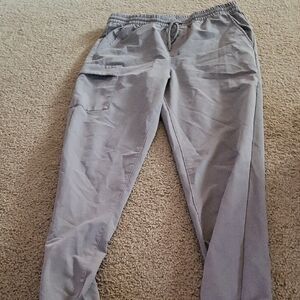 bcg Light Gray Kids Casual Elastic-Waist Pants